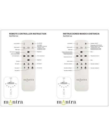 ***OFER/DES*** SIBERIA * PLAFÓN / VENTILADOR - NEGRO D43